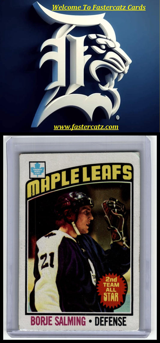 1976-77 Topps #22 Borje Salming