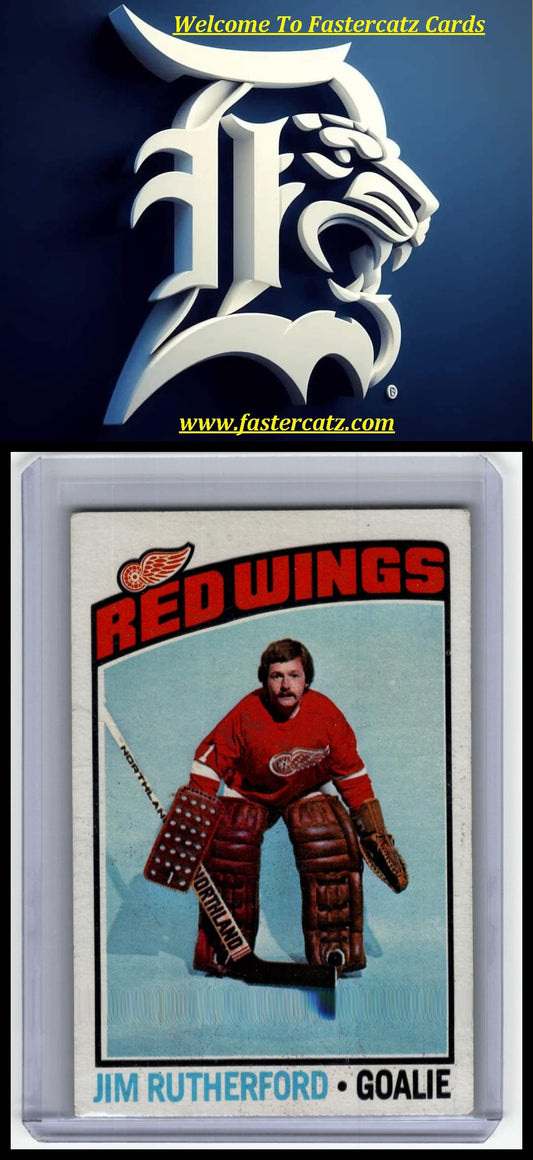 1976-77 Topps #88 Jim Rutherford