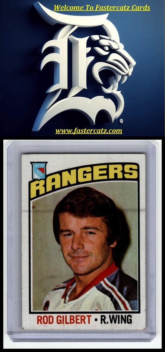 1976-77 Topps #90 Rod Gilbert