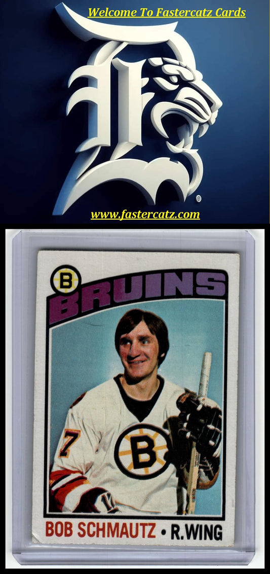 1976-77 Topps #189 Bob Schmautz