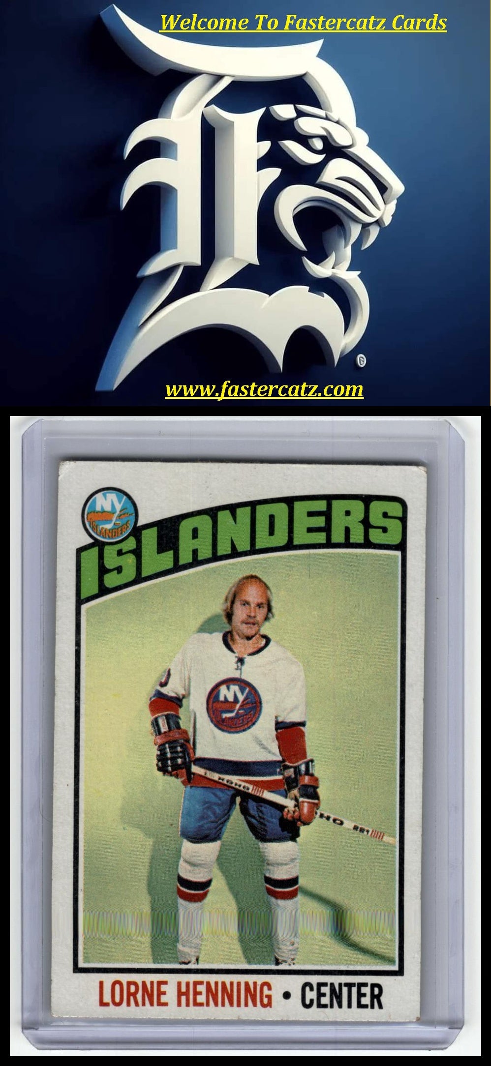 1976-77 Topps #193 Lorne Henning