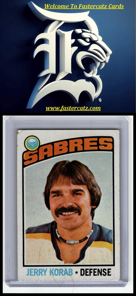 1976-77 Topps #27 Jerry Korab