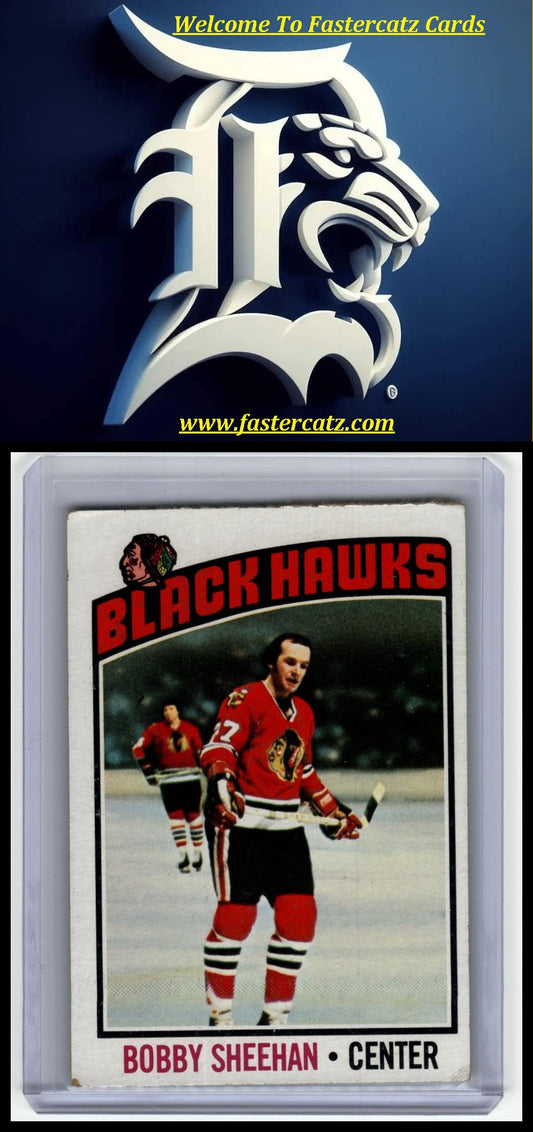 1976-77 Topps #183 Bobby Sheehan