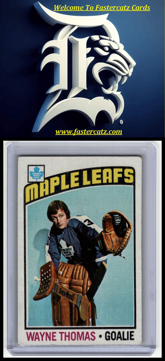 1976-77 O-Pee-Chee #84 Wayne Thomas