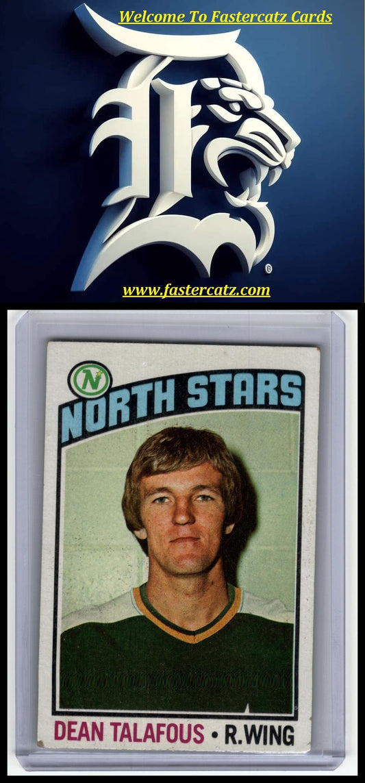 1976-77 O-Pee-Chee #103 Dean Talafous
