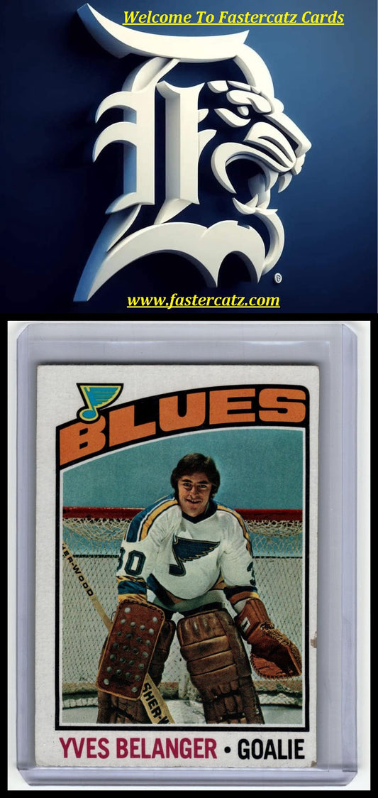 1976-77 Topps #168 Yves Belanger
