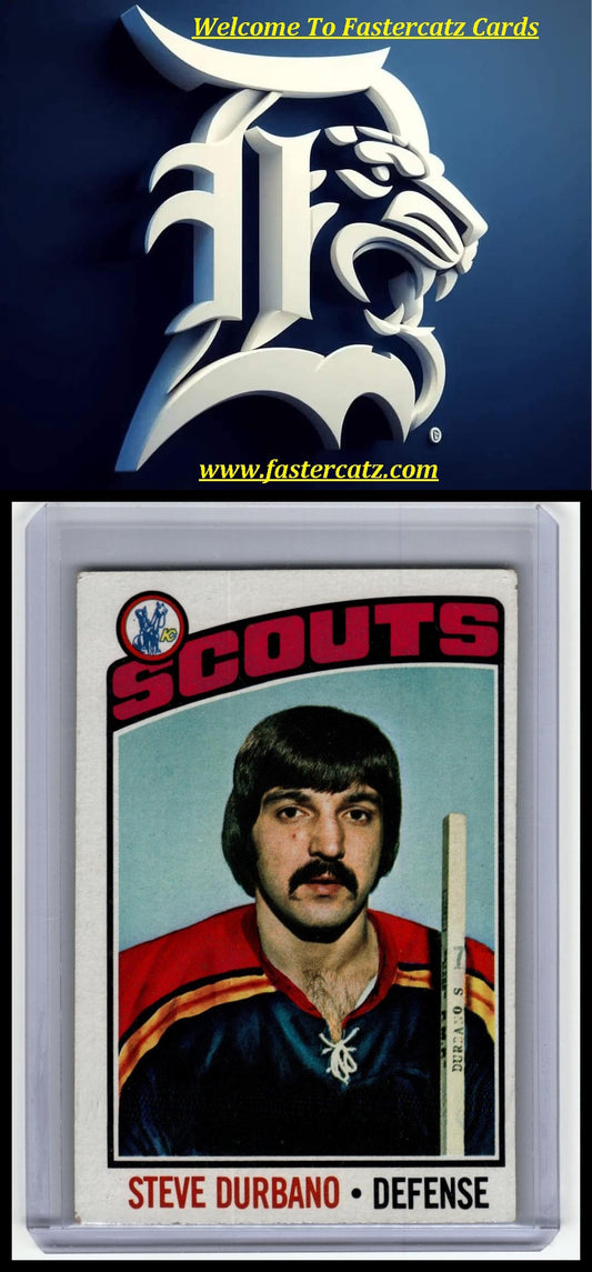 1976-77 Topps #19 Steve Durbano