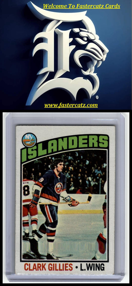 1976-77 Topps #126 Clark Gillies