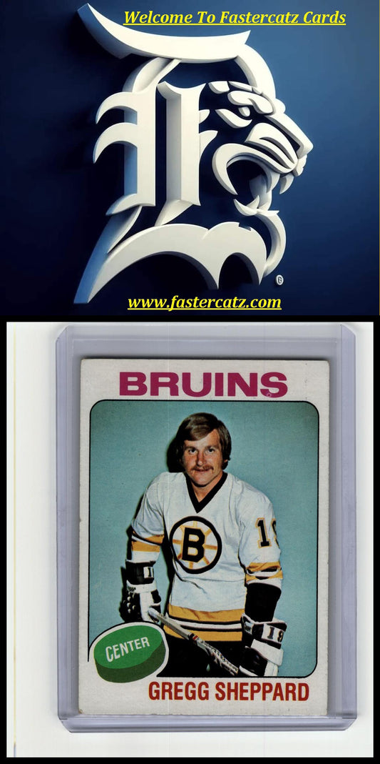 1975-76 O-Pee-Chee #235 Gregg Sheppard