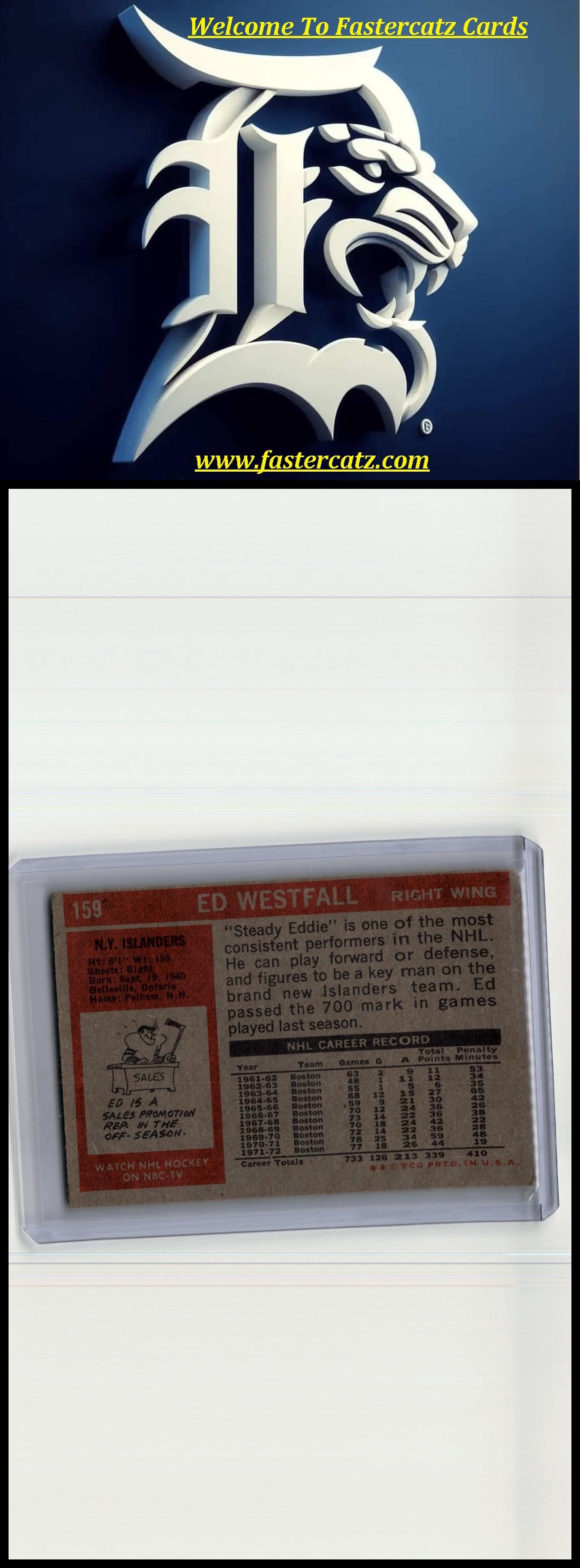 1972-73 Topps #159 Ed Westfall