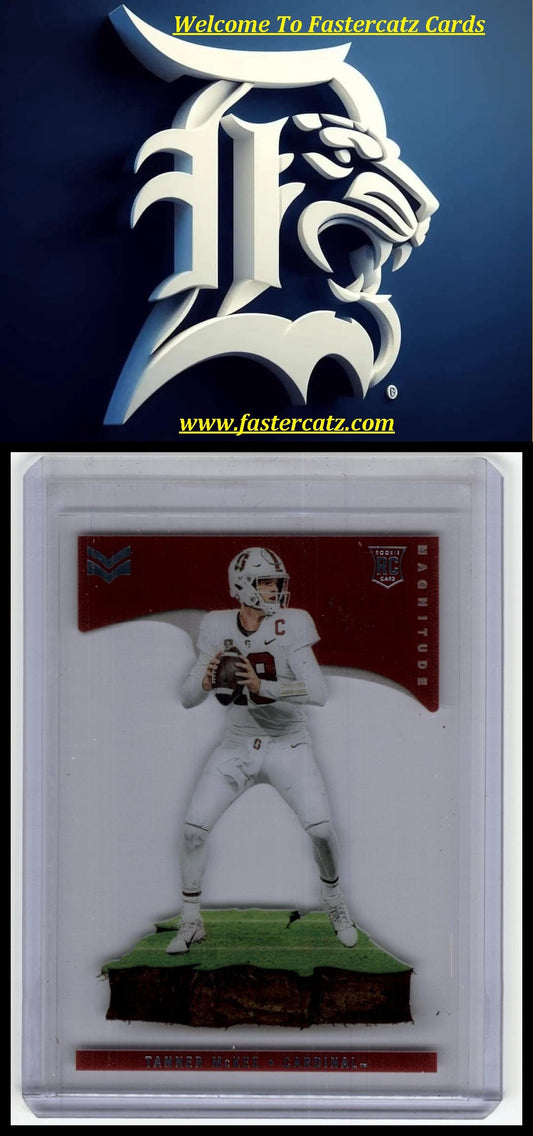 2023 Panini Chronicles Draft Picks #5 Tanner McKee Magnitude