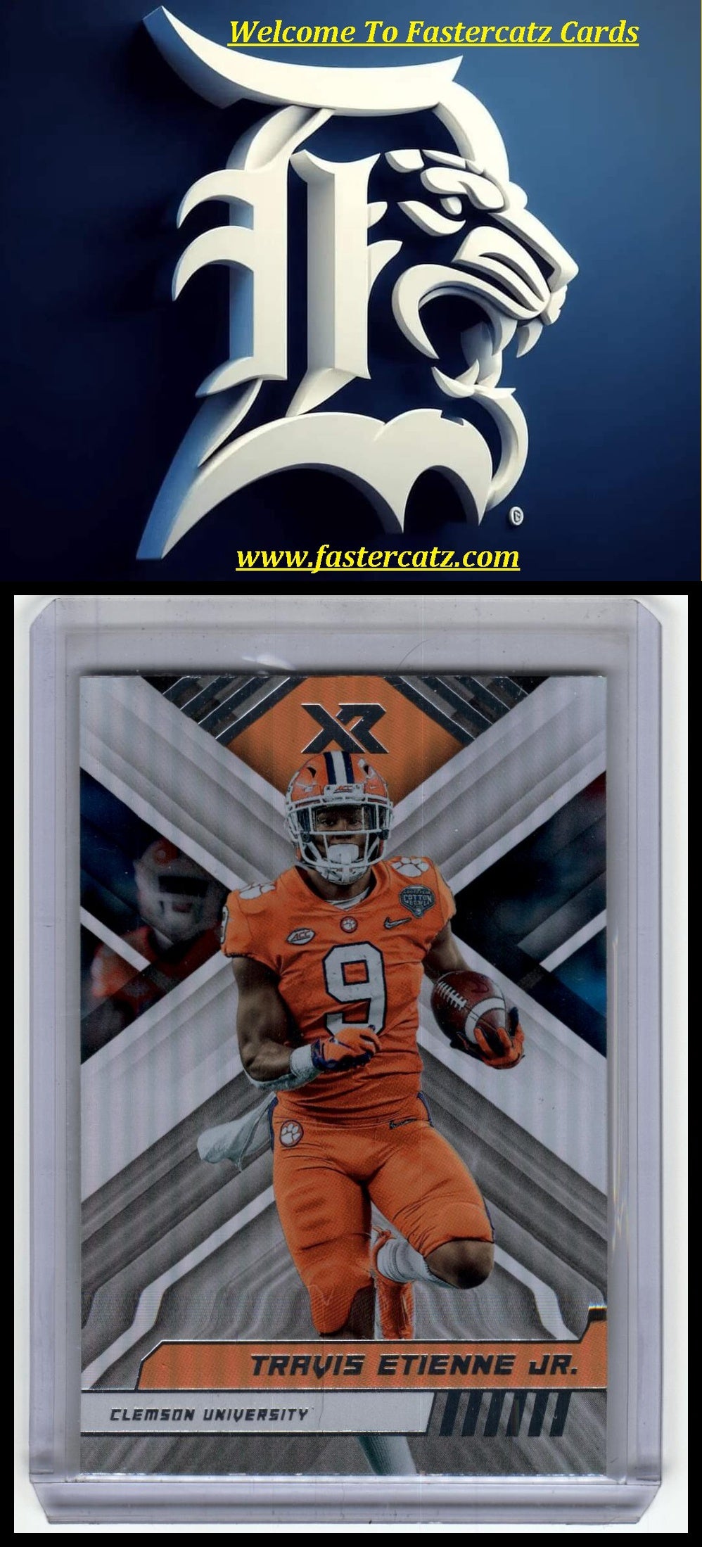 2023 Panini Chronicles Draft Picks #19 Travis Etienne Jr. XR Green