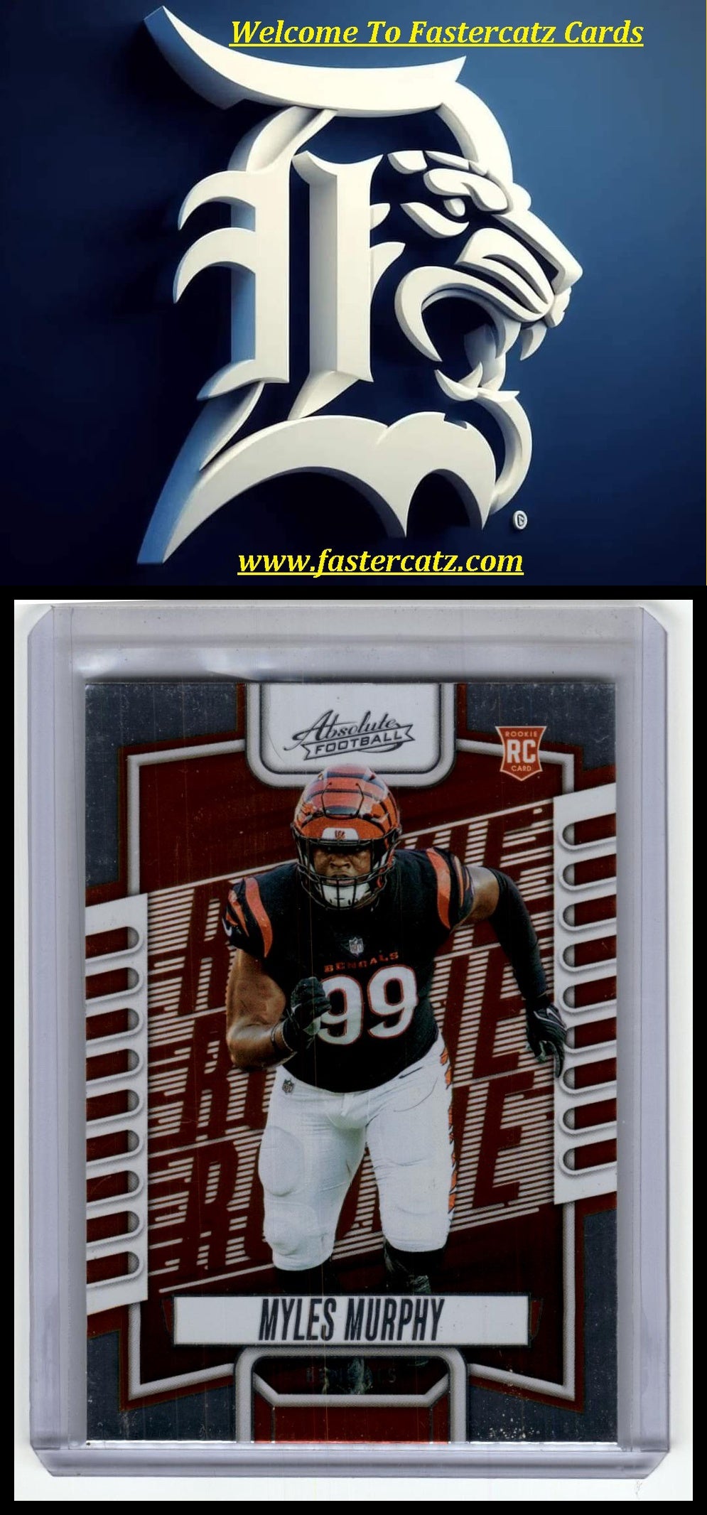 2023 Panini Absolute #159 Myles Murphy #/275