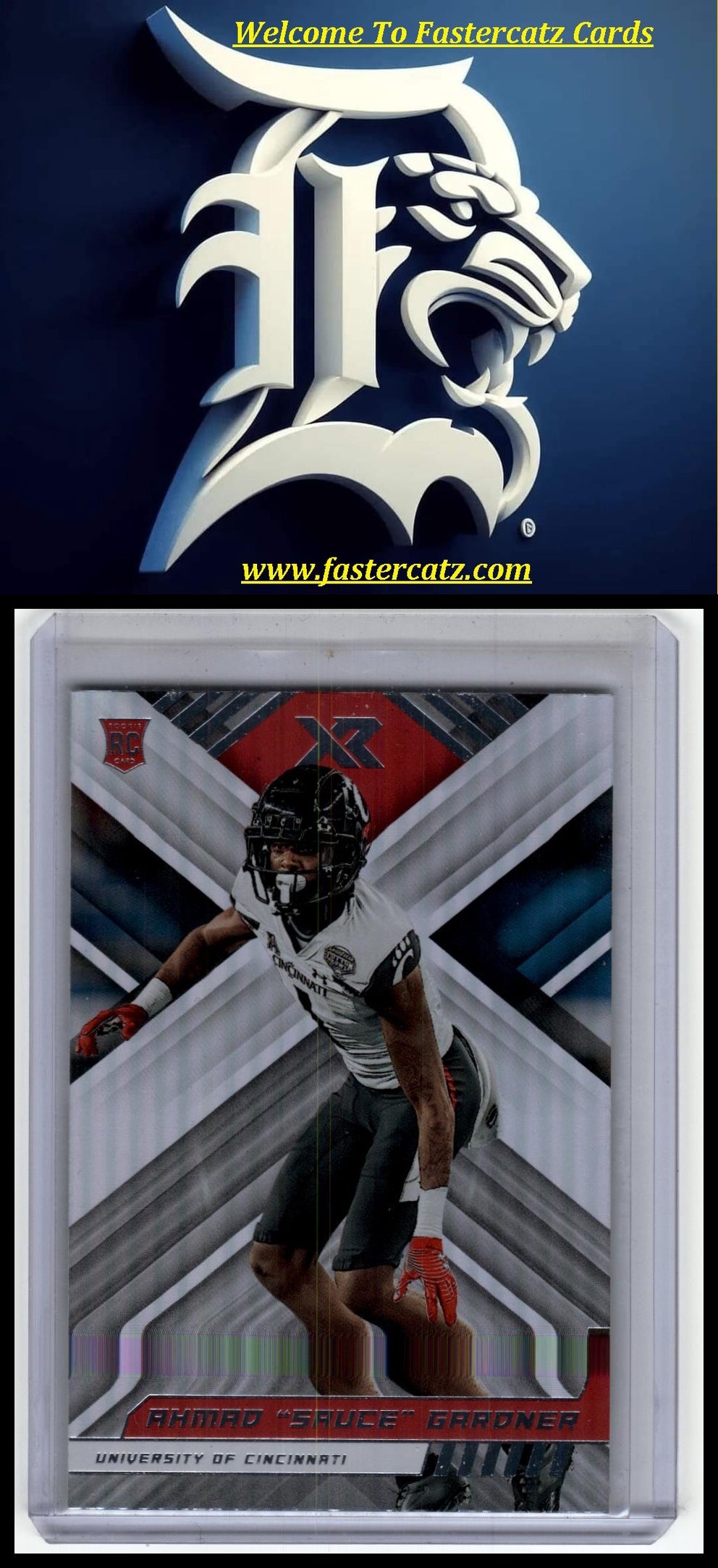 2023 Panini Chronicles Draft Picks #10 Ahmad "Sauce" Gardner XR