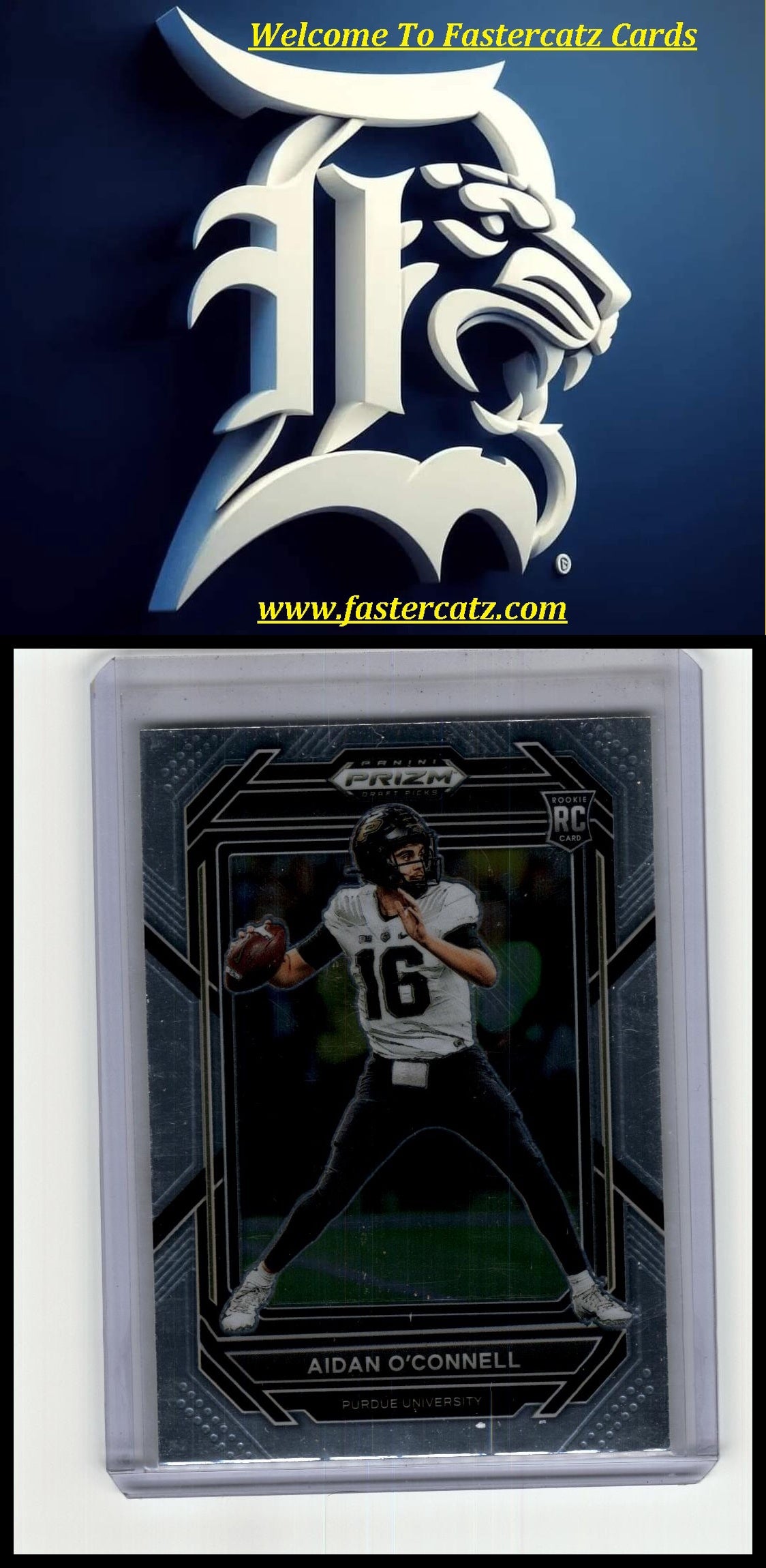2023 Panini Prizm Draft Picks #108 Aidan O'Connell