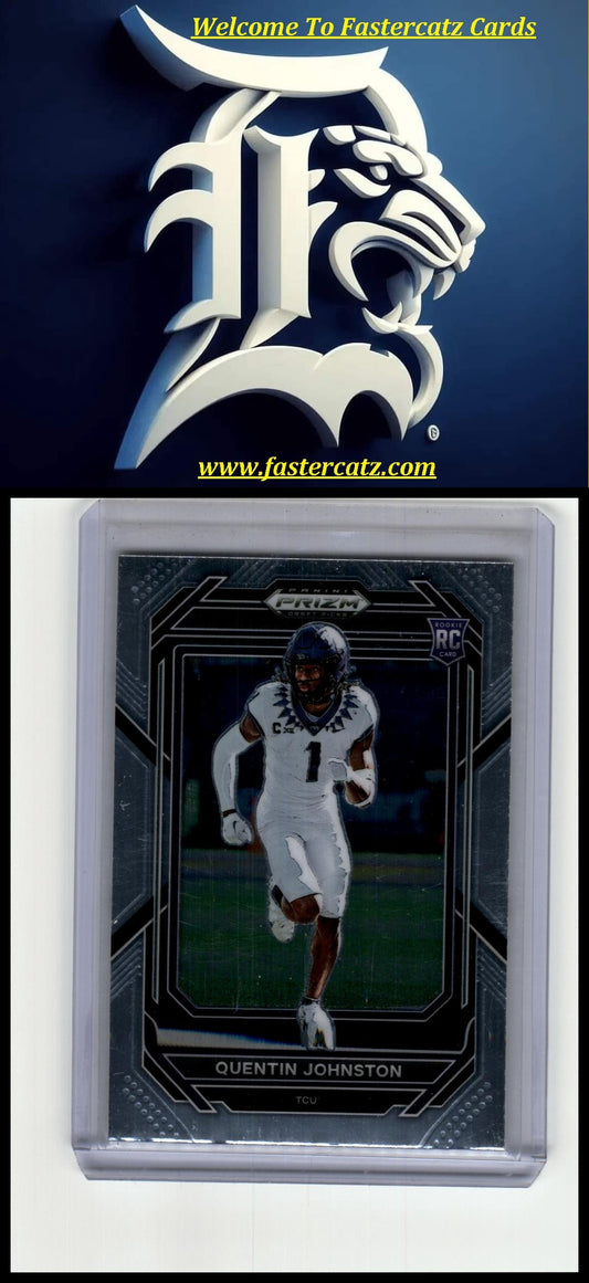 2023 Panini Prizm Draft Picks #138 Quentin Johnston