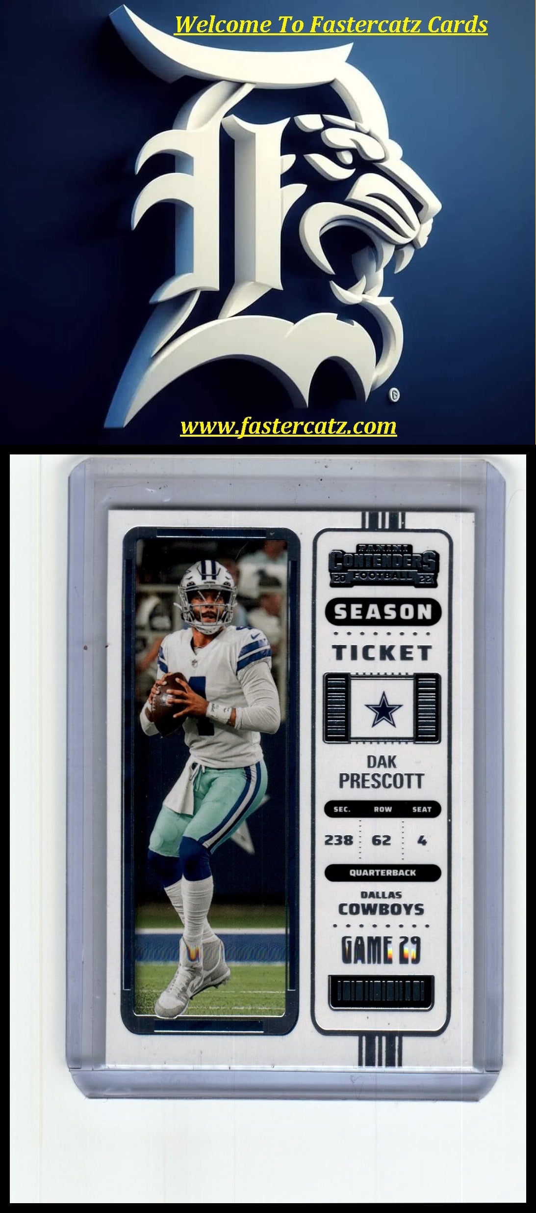 2022 Panini Contenders #27 Dak Prescott