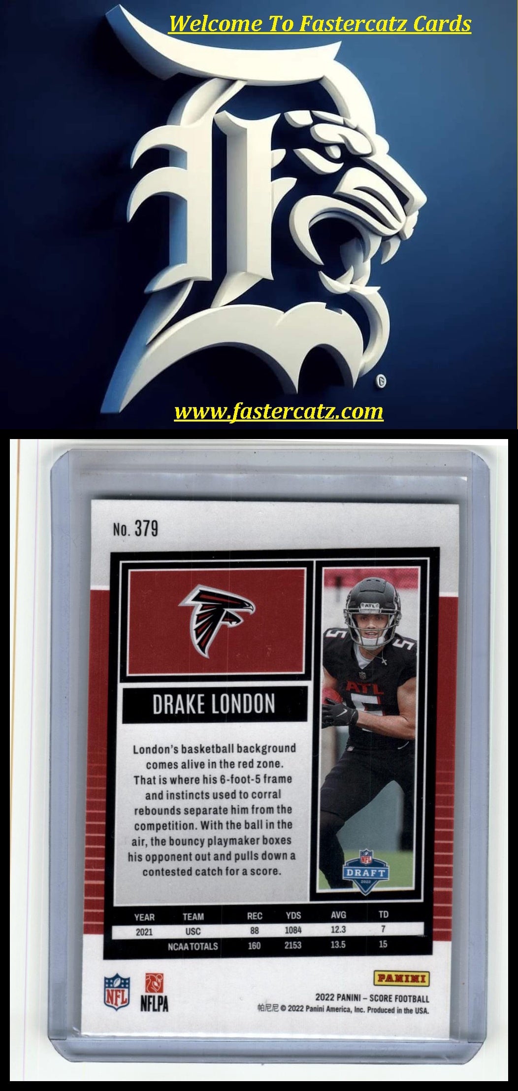 2022 Score #379 Drake London