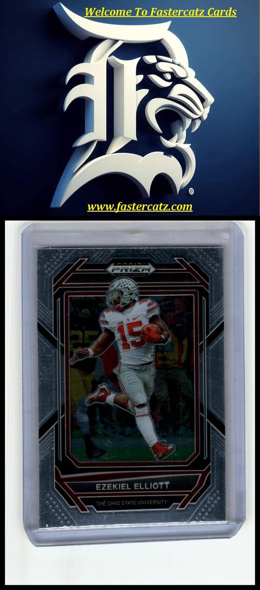2023 Panini Prizm Draft Picks #40 Ezekiel Elliott