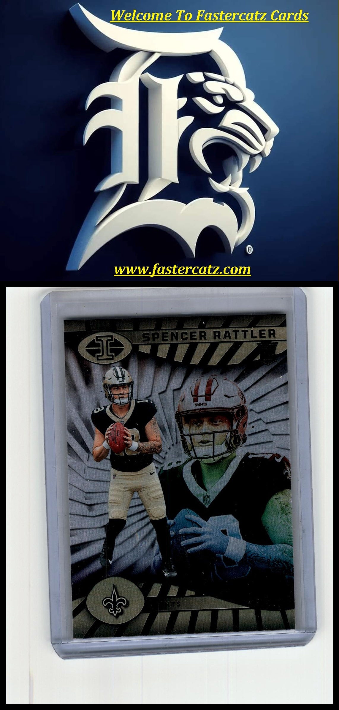2024 Panini Illusions #62 Spencer Rattler Platinum Trophy Collection #/5