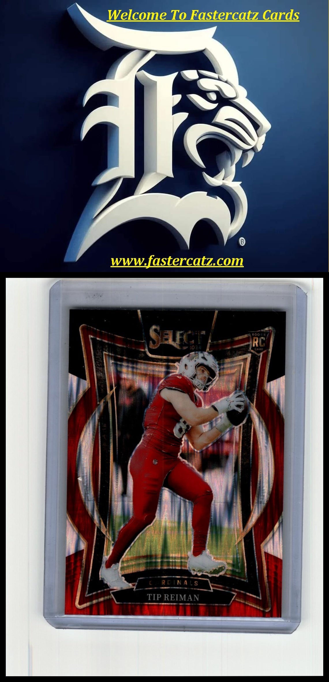 2024 Panini Select #50 Tip Reiman Tie-Dye Prizm #/25