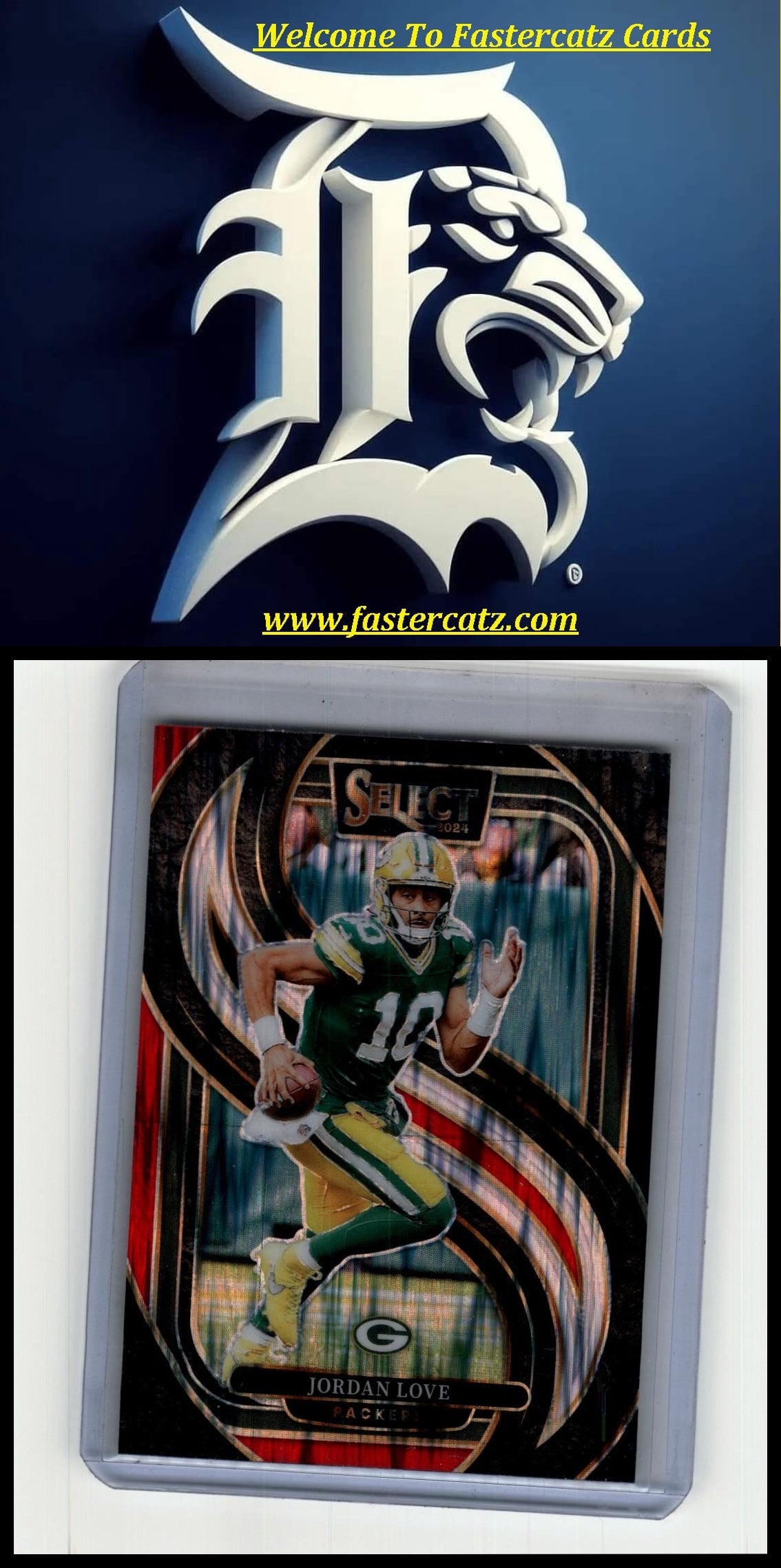 2024 Panini Select #172 Jordan Love Green Prizm #/5