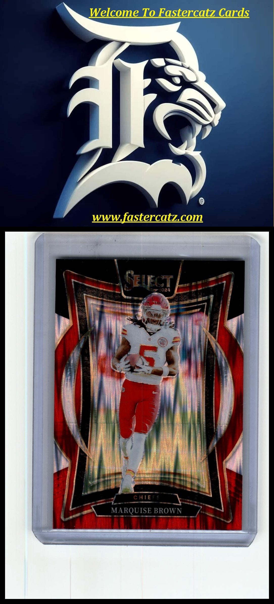2024 Panini Select #81 Marquise Brown Silver Prizm
