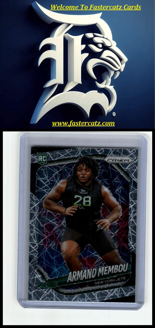 2025 Panini Prizm #357 Armand Membou Green Wave