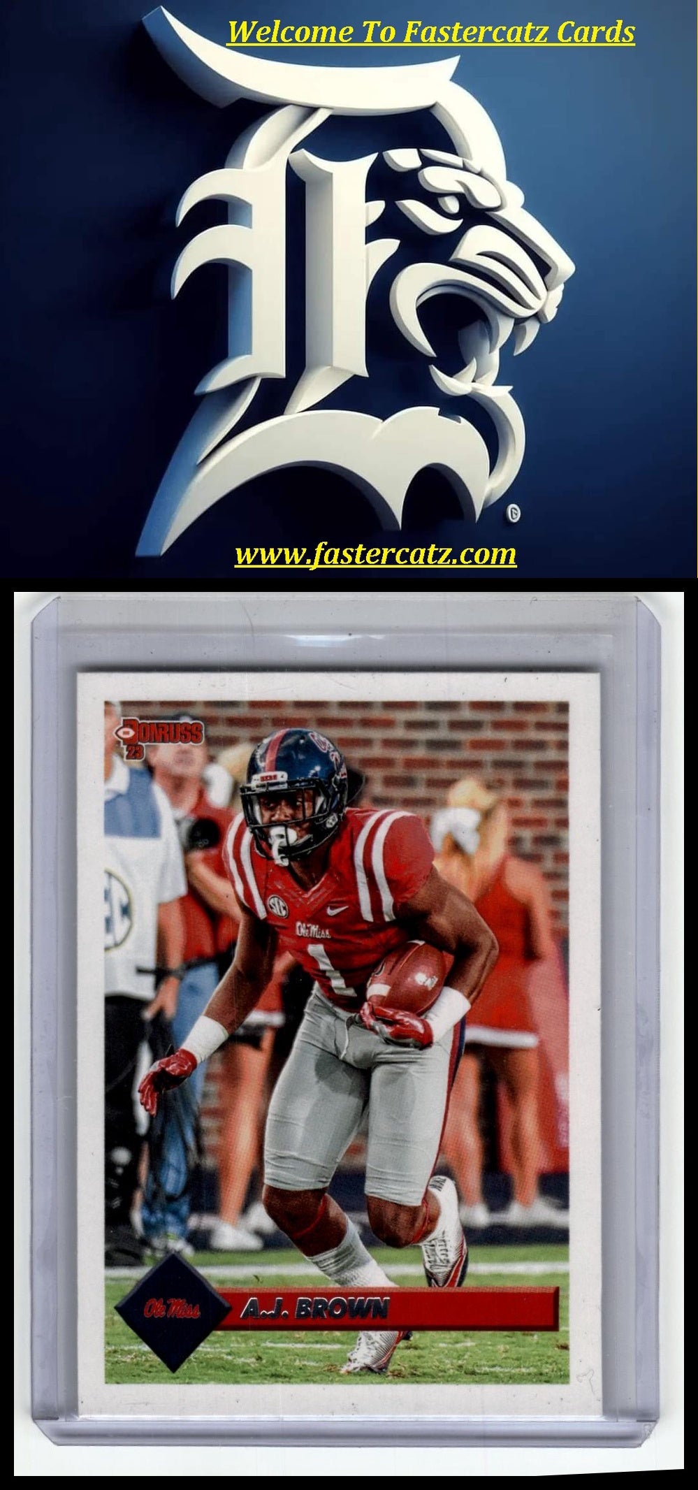2023 Panini Chronicles Draft Picks #24 A.J. Brown Donruss Retro