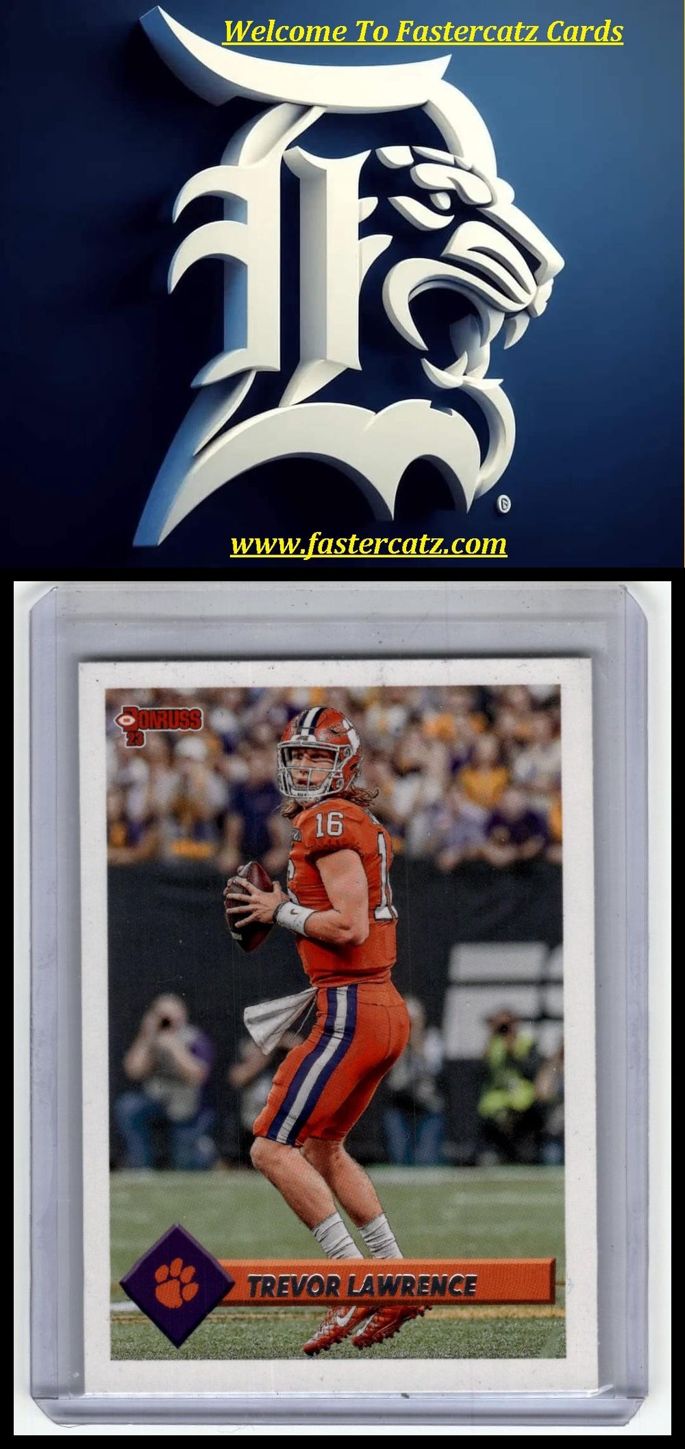2023 Panini Chronicles Draft Picks #1 Trevor Lawrence Donruss Retro