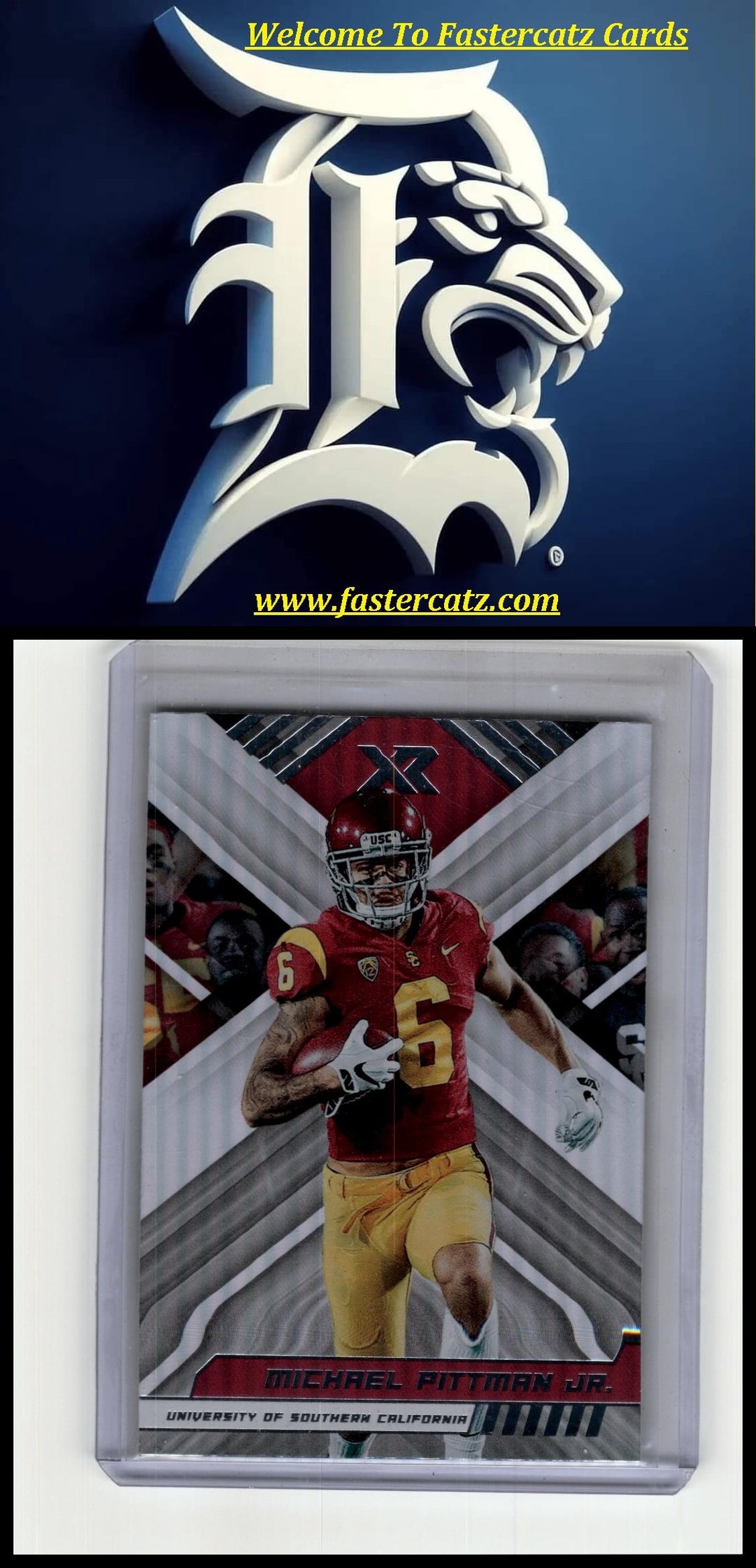 2023 Panini Chronicles Draft Picks #14 Michael Pittman Jr. XR