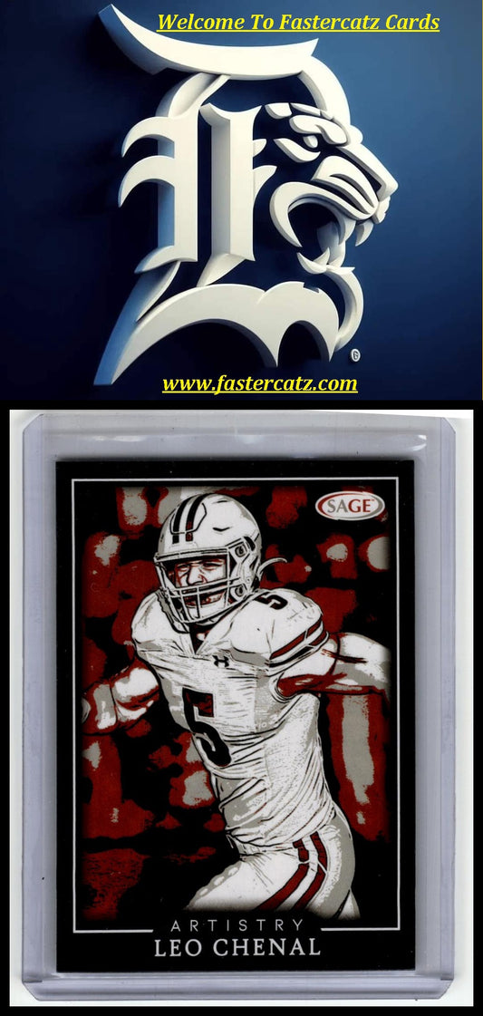 2022 SAGE Artistry #21 Leo Chenal