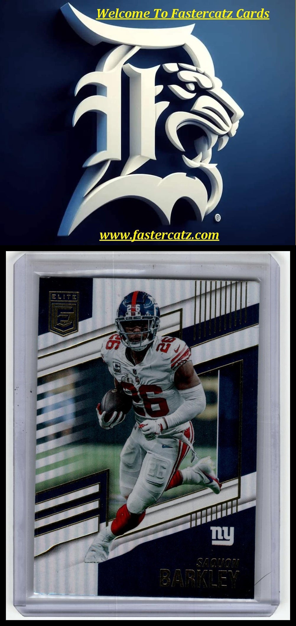 2022 Donruss Elite #60 Saquon Barkley