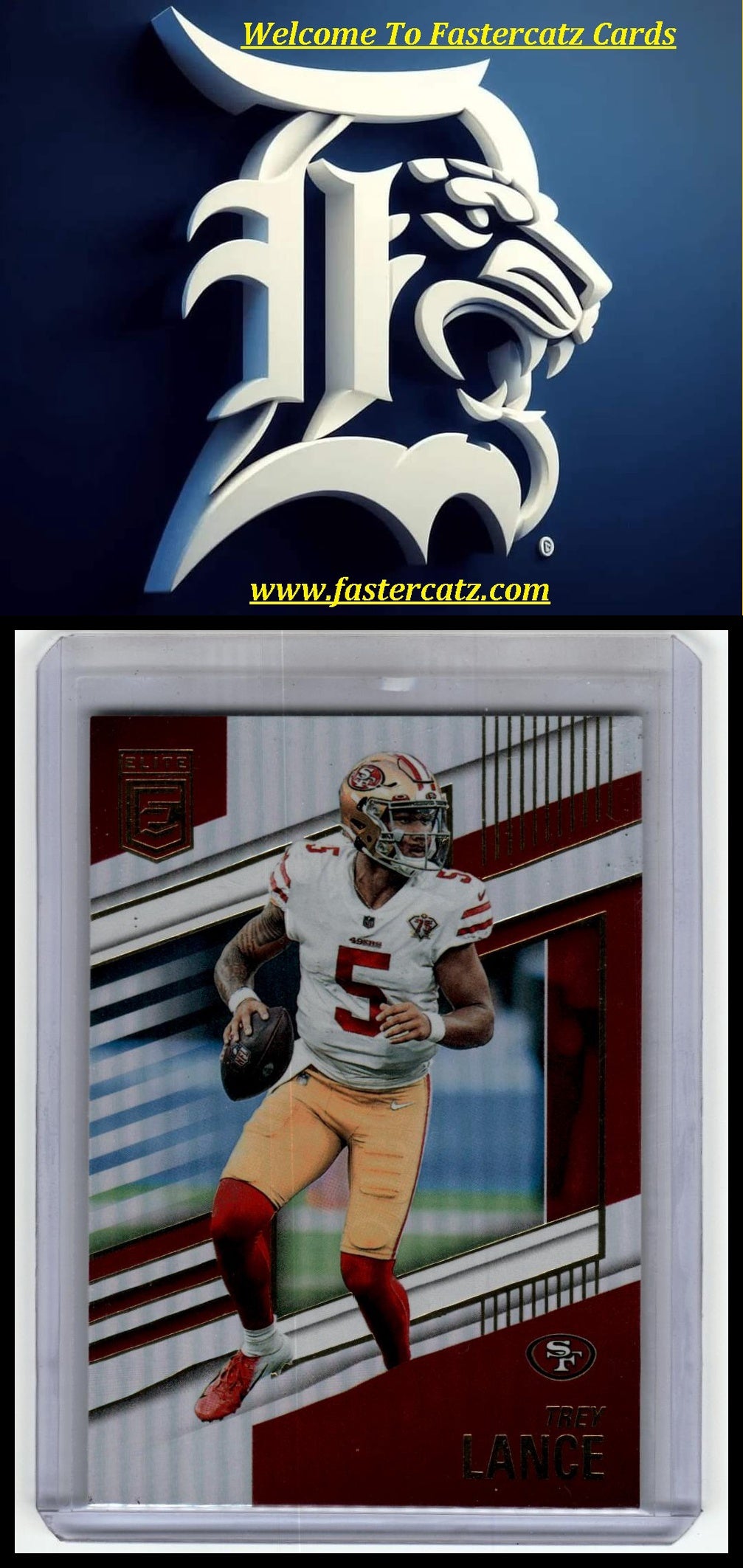 2022 Donruss Elite #98 Trey Lance