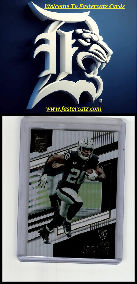 2022 Donruss Elite #41 Josh Jacobs