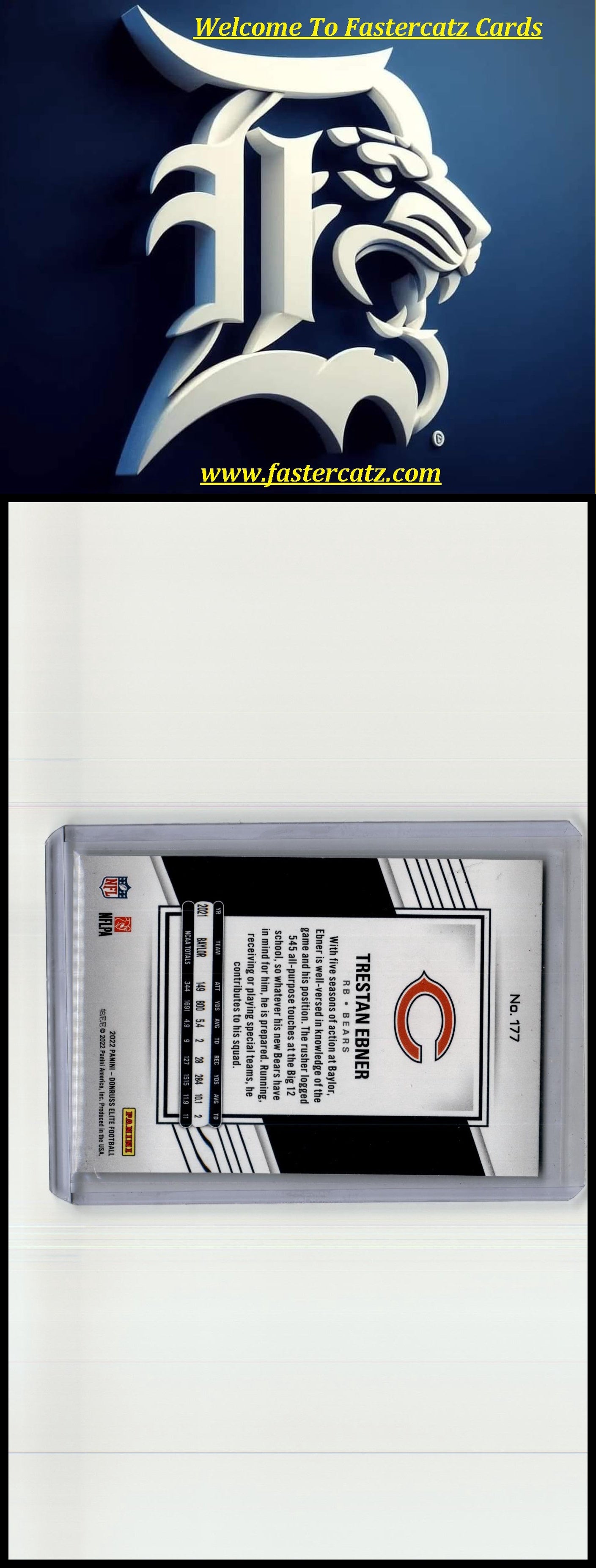 2022 Donruss Elite #177 Trestan Ebner Pink