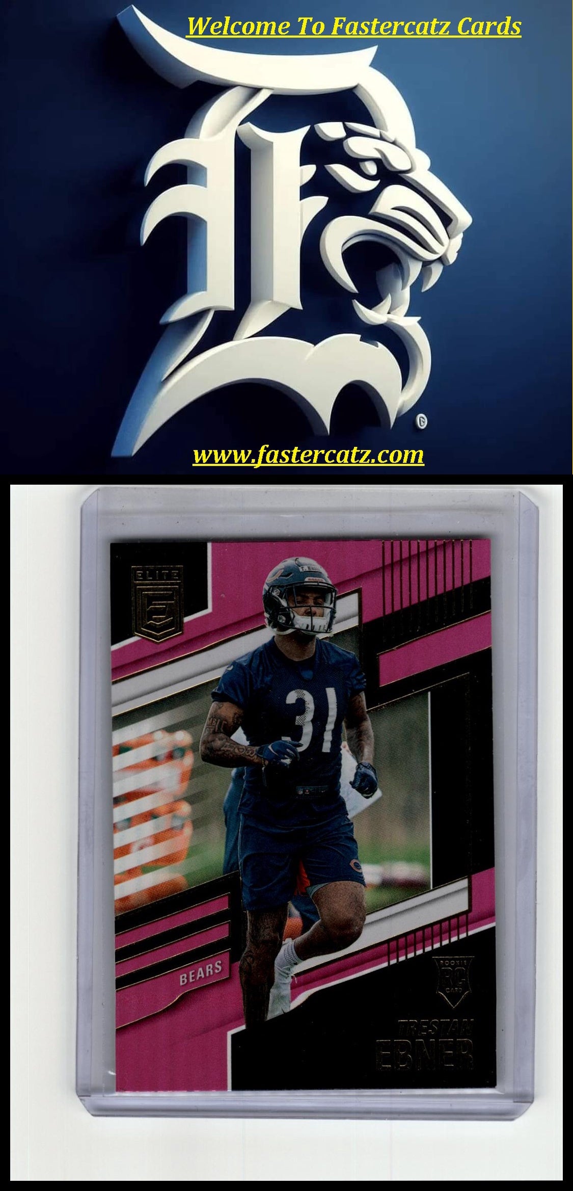 2022 Donruss Elite #177 Trestan Ebner Pink
