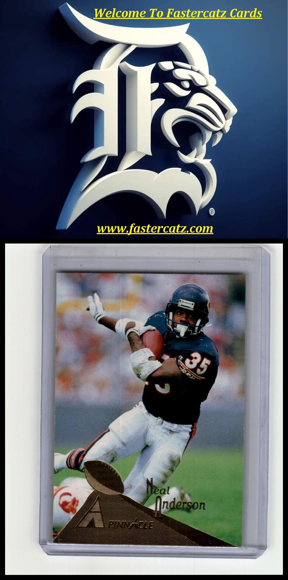 1994 Pinnacle #13 Neal Anderson
