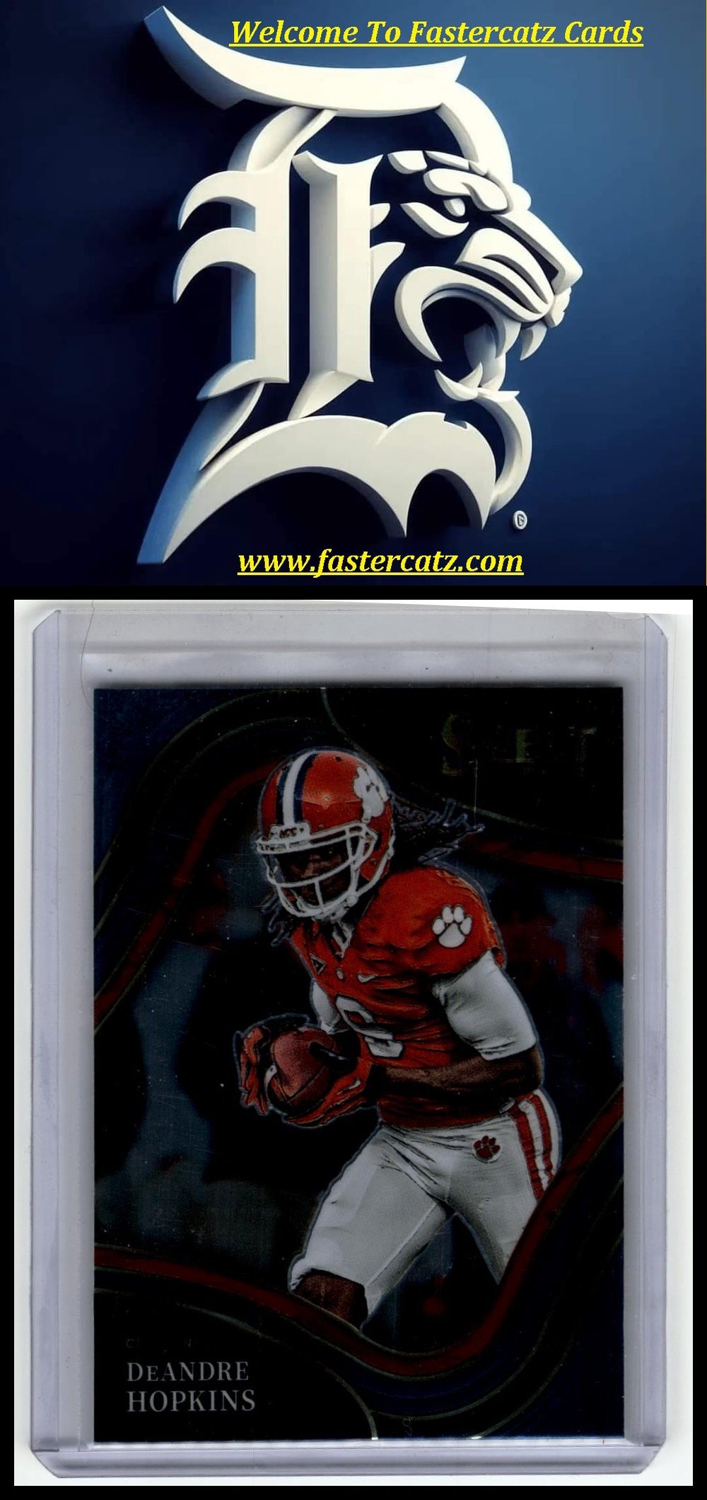 2022 Panini Select Draft Picks #131 DeAndre Hopkins