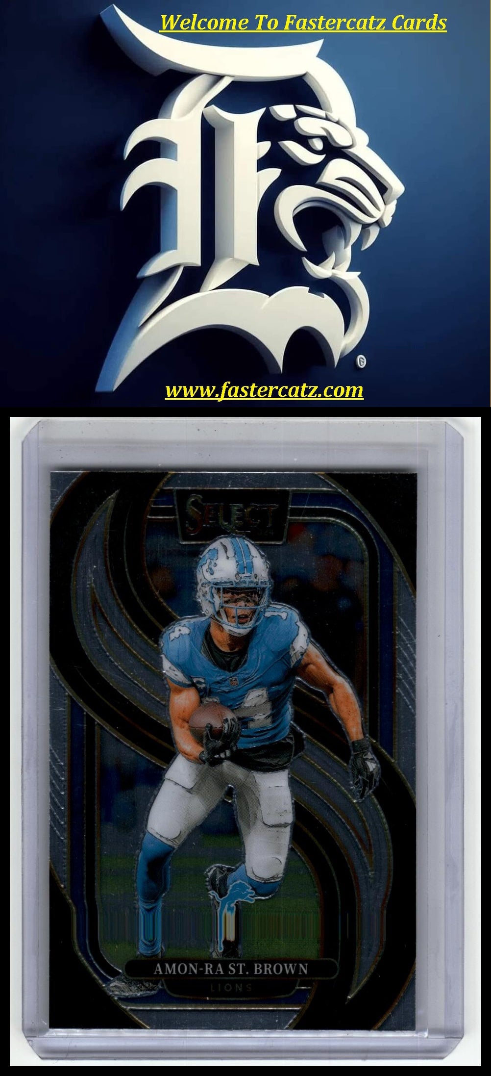 2024 Panini Select #105 Amon-Ra St. Brown