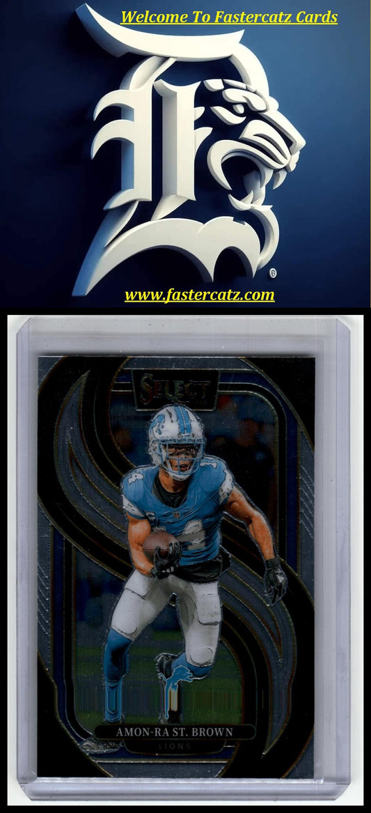 2024 Panini Select #105 Amon-Ra St. Brown