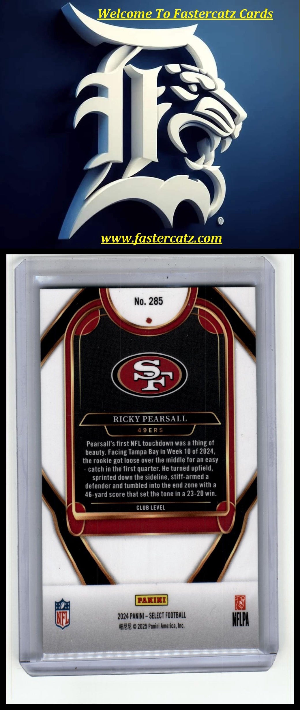 2024 Panini Select #285 Ricky Pearsall