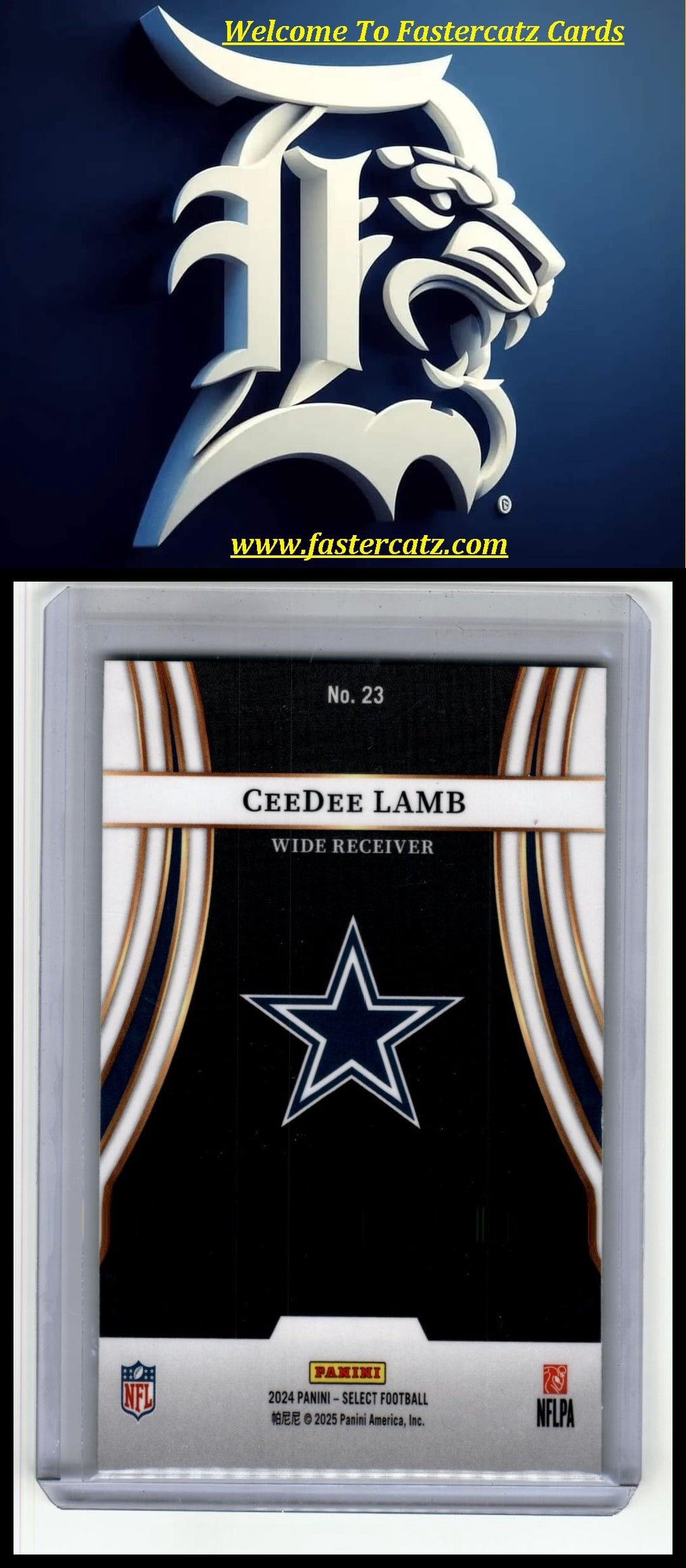2024 Panini Select #23 CeeDee Lamb Turbocharged
