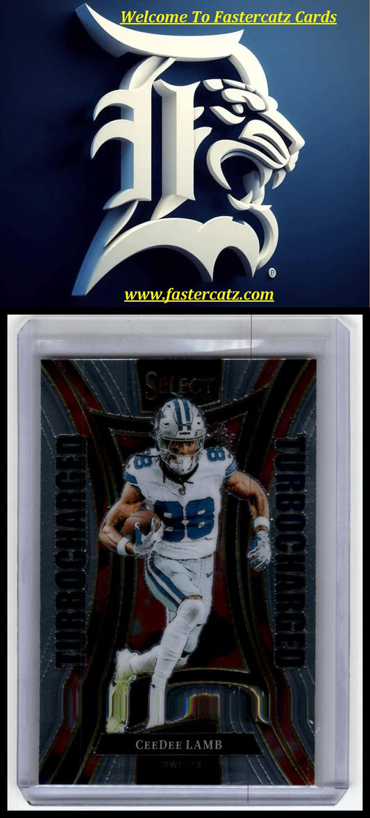 2024 Panini Select #23 CeeDee Lamb Turbocharged