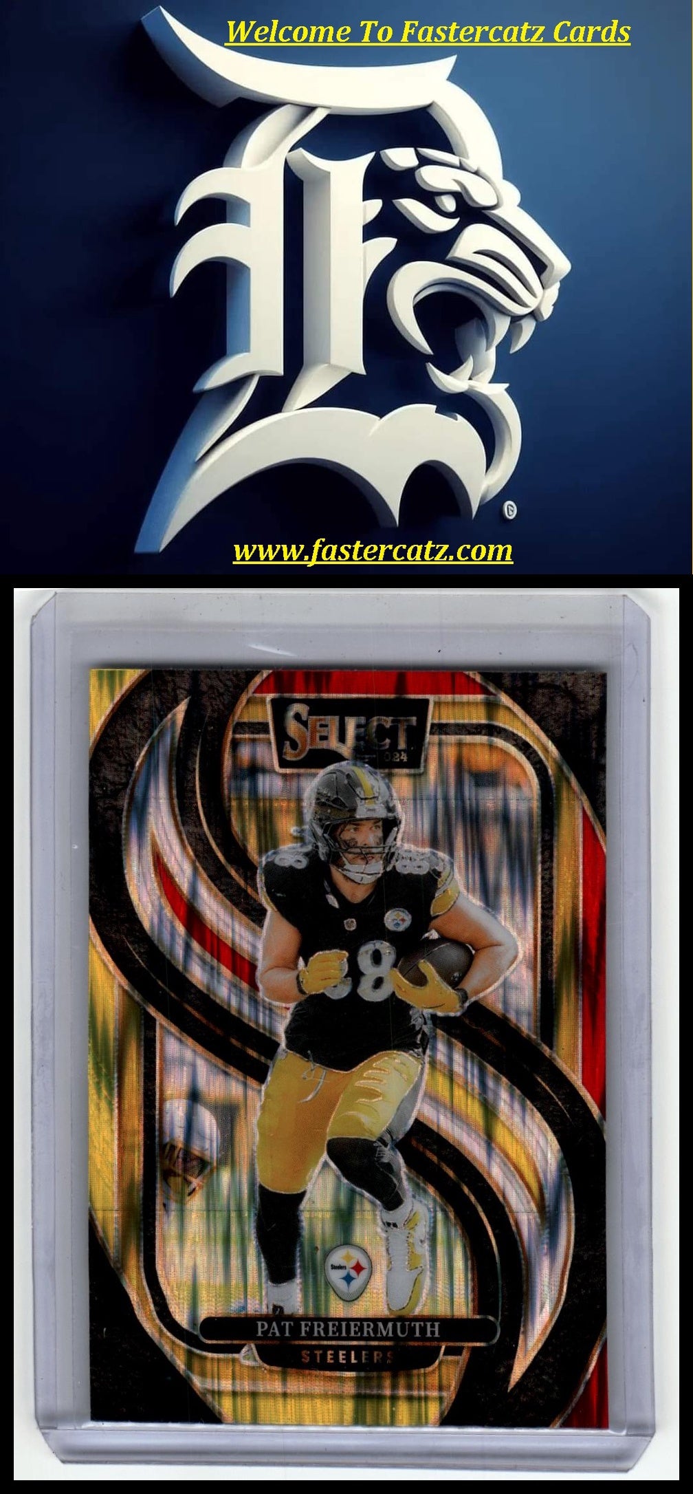 2024 Panini Select #186 Pat Freiermuth