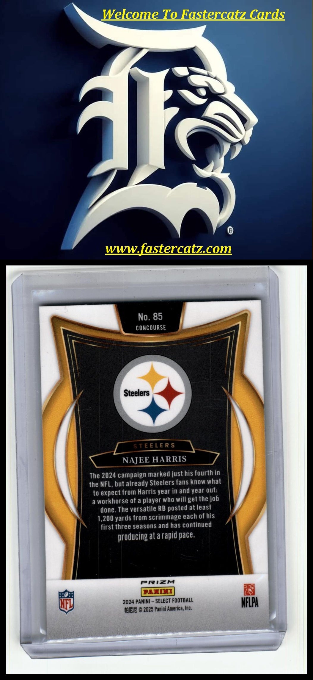 2024 Panini Select #85 Najee Harris