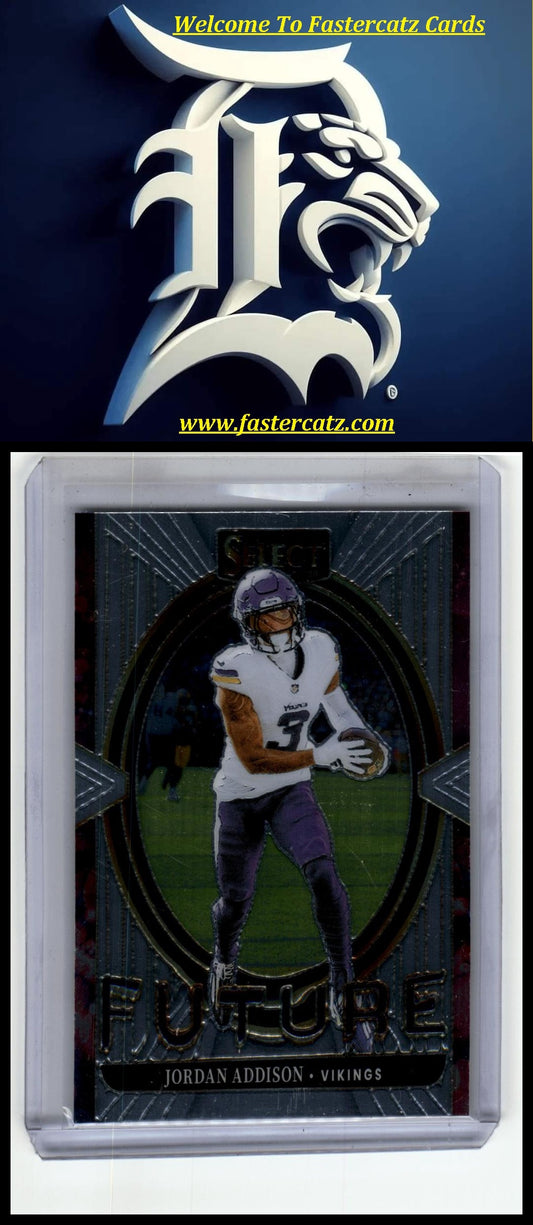 2024 Panini Select #14 Jordan Addison Select Future