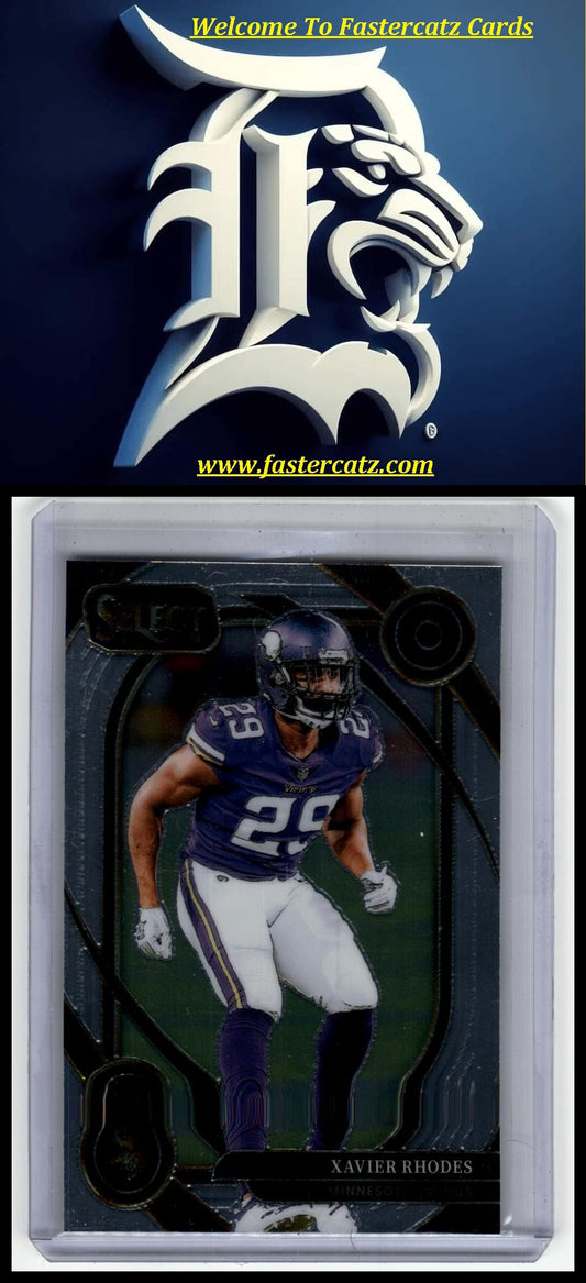 2024 Panini Select #201 Xavier Rhodes