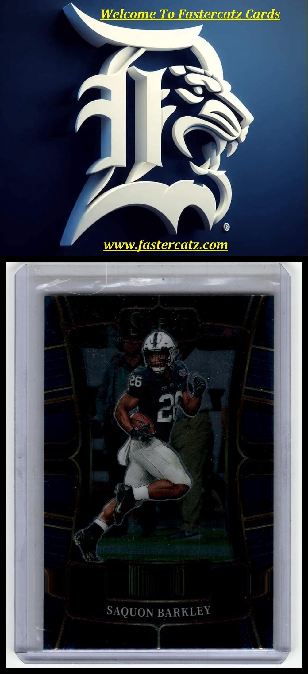 2023 Panini Select Draft Picks #47 Saquon Barkley