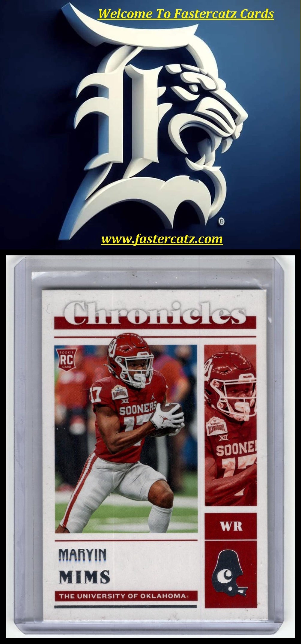 2023 Panini Chronicles Draft Picks #22 Marvin Mims